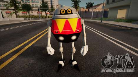 Sonic R Skin - Egg Robo for GTA San Andreas