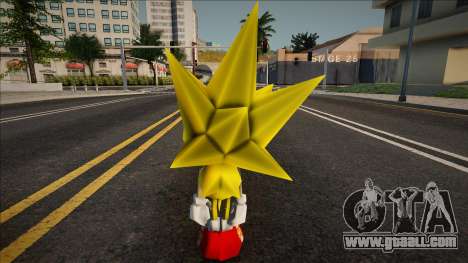 Sonic R Skin - Super Sonic for GTA San Andreas