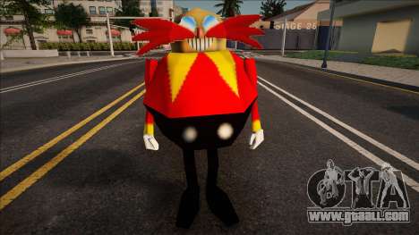 Sonic R Skin - Eggman for GTA San Andreas