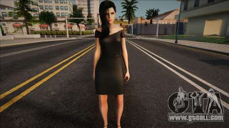 Lady Black Dress for GTA San Andreas