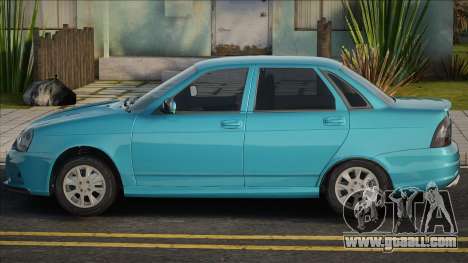 Lada Priora Blue Ver for GTA San Andreas