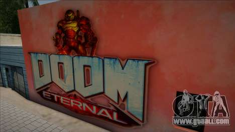 DOOM Eternal Mural for GTA San Andreas