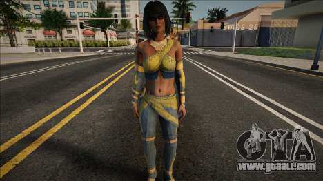 Tanya Beta de Mortal Kombat X 10 for GTA San Andreas