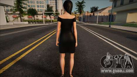 Lady Black Dress for GTA San Andreas