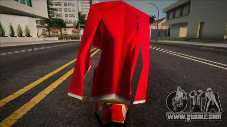 Sonic R Skin - Metal Knuckles for GTA San Andreas