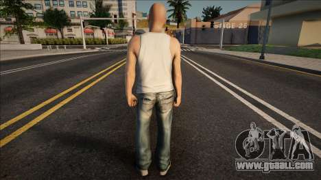 A new man in a T-shirt for GTA San Andreas