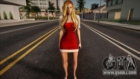 Girl Xmas for GTA San Andreas