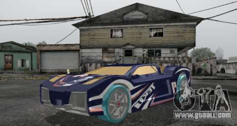 Reverb from: Hot Wheels Acceleracers for GTA San Andreas