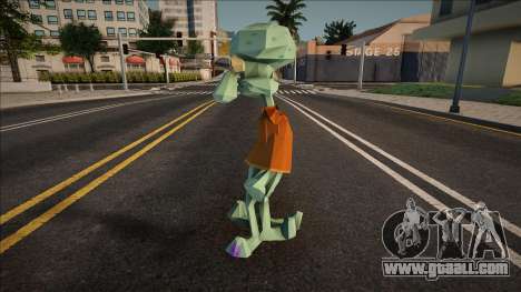 Squid Ward for GTA San Andreas