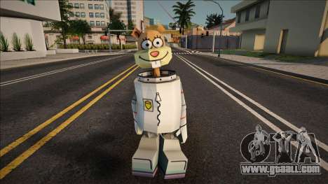 Sandy Cheeks from Sponge Bob for GTA San Andreas