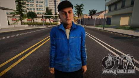 Young gopnik in a tracksuit for GTA San Andreas