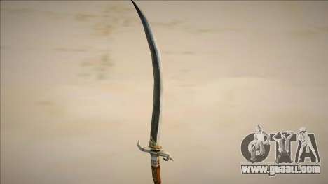 Metin2 Level 10 Crescent Sword for GTA San Andreas