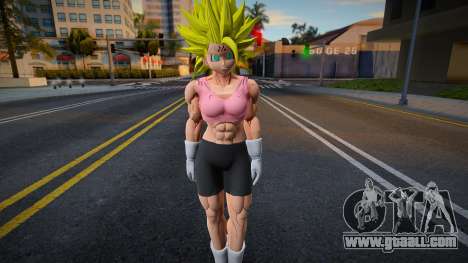 Bra (Universe 16) SSJ transformaciones v5 for GTA San Andreas