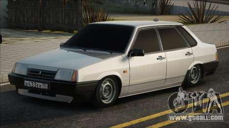 Vaz 21099 [Silver] for GTA San Andreas