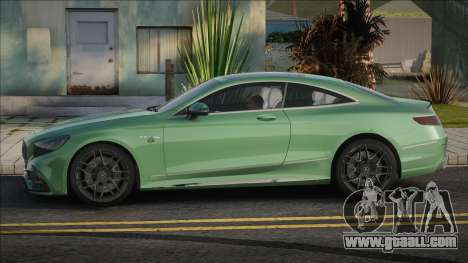Mercedes-Benz S63 Coupe green for GTA San Andreas