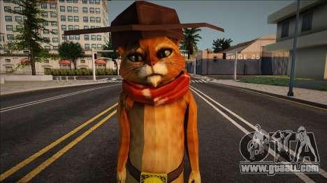 Puss In Boots o el gato con botas version vaque for GTA San Andreas