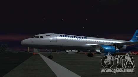 Airbus A321 Metrojet Kogalymavia for GTA San Andreas