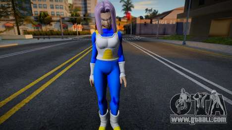 Trunks Del Futuro Mujer for GTA San Andreas