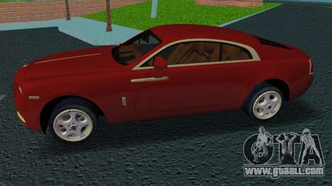 Rolls Royce Wraith series 2 for GTA Vice City