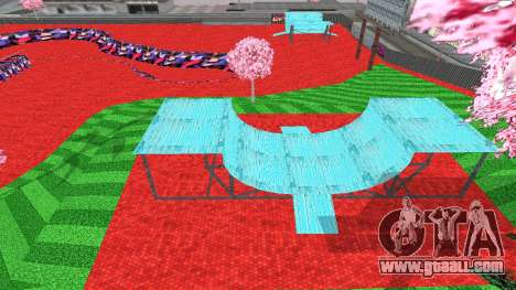 Colourful Skate Park for GTA San Andreas