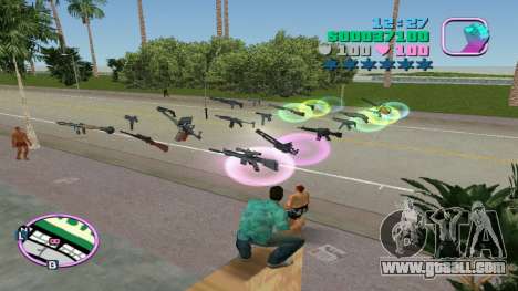 Spawn All Weapons for GTA Vice City