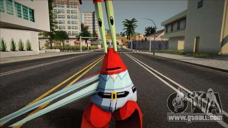 Mr Krabs from Sponge Bob for GTA San Andreas