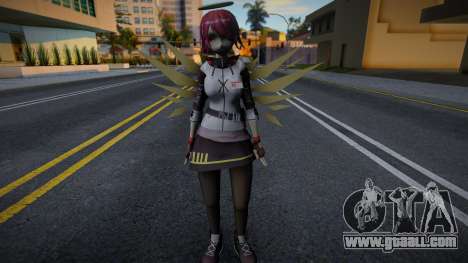 [Arknights] Exusiai Skin V2 for GTA San Andreas