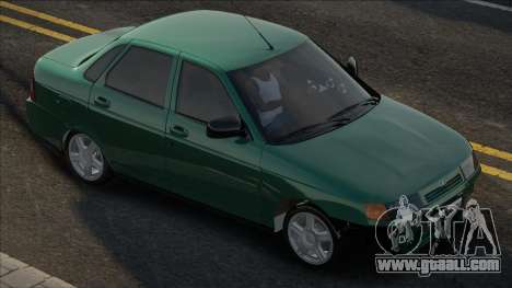 Vaz 2170 Green for GTA San Andreas