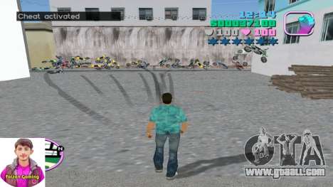 Bikes Throw for GTA Vice City