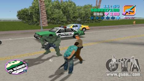 Hulk Bodyguard for GTA Vice City