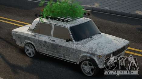 VAZ 2105 with a Christmas tree for GTA San Andreas