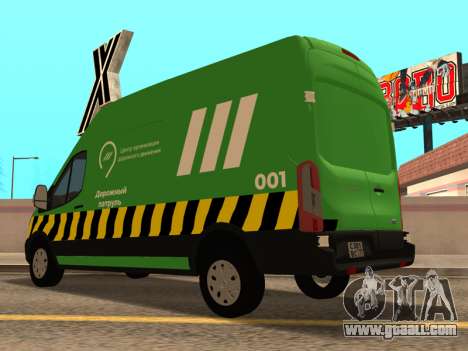 Traffic Management Center Ford Transit 2016 for GTA San Andreas