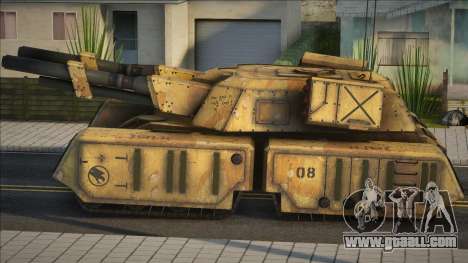 X-66 Mammoth Tank (with Default camouflage) from for GTA San Andreas