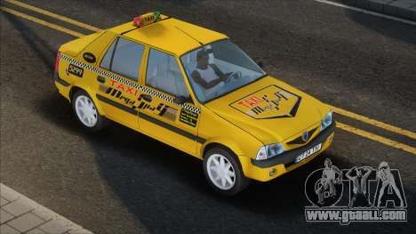 Dacia Solenza Taxi Yellow for GTA San Andreas