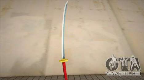 Yuta Okkotsu Katana for GTA San Andreas