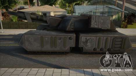 X-66 Mammoth Tank (with Urban camouflage) from R for GTA San Andreas