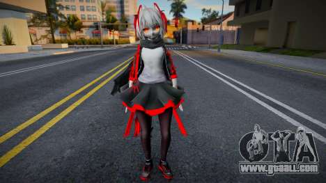 [Arknights] W Skin v2 for GTA San Andreas