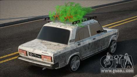 VAZ 2105 with a Christmas tree for GTA San Andreas