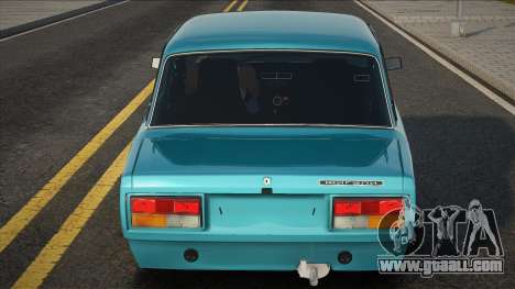 Vaz 2107 [Blue] for GTA San Andreas