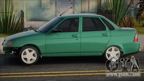 Vaz 2170 Green for GTA San Andreas