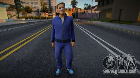 Gopnik in a tracksuit for GTA San Andreas