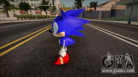 Sonic R Skin - Sonic for GTA San Andreas