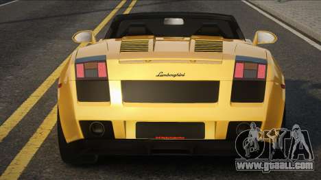 Lamborghini Gallardo Cab for GTA San Andreas