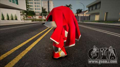 Sonic R Skin - Metal Knuckles for GTA San Andreas