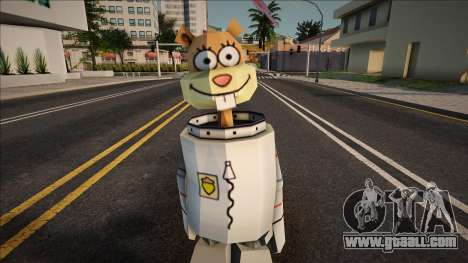 Sandy Cheeks from Sponge Bob for GTA San Andreas