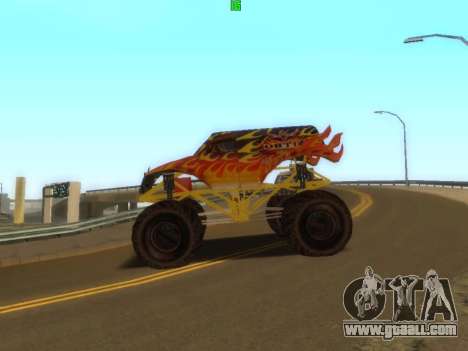 Flame from: Monster Trux Extreme Offroad for GTA San Andreas