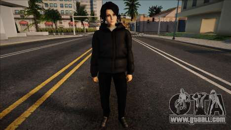 Girl in Jacket Skin for GTA San Andreas