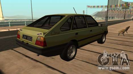 FSO Polonez Caro 1.4 with polish black plates for GTA San Andreas