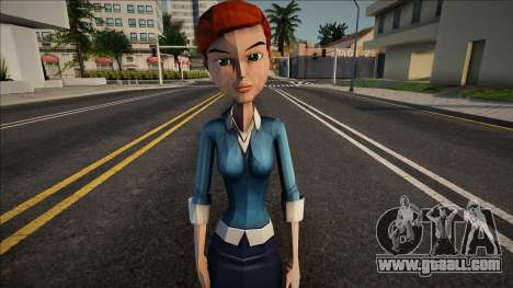 Gwen AF Pony Tail for GTA San Andreas