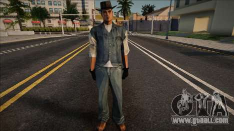 The cowboy with the scar on his face for GTA San Andreas